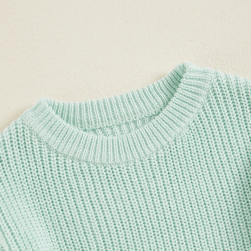 Cool colored knitted sweaters