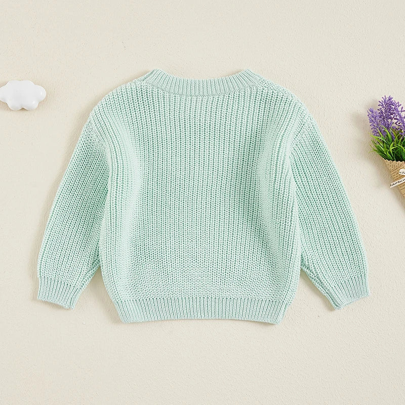 Cool colored knitted sweaters