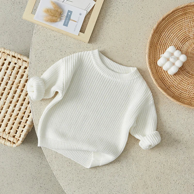 Cool colored knitted sweaters