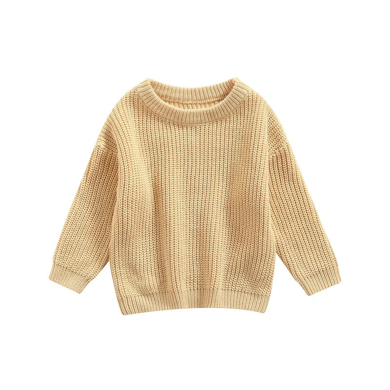 Cool colored knitted sweaters