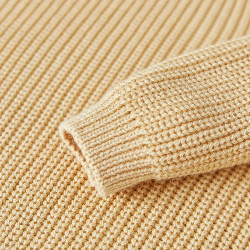 Cool colored knitted sweaters