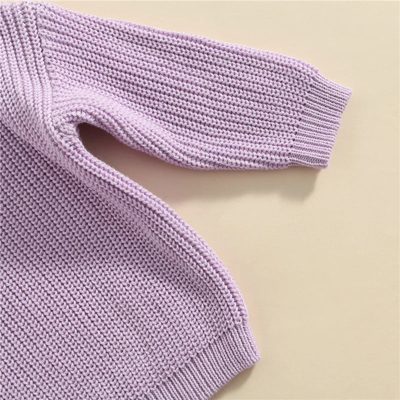 Cool colored knitted sweaters