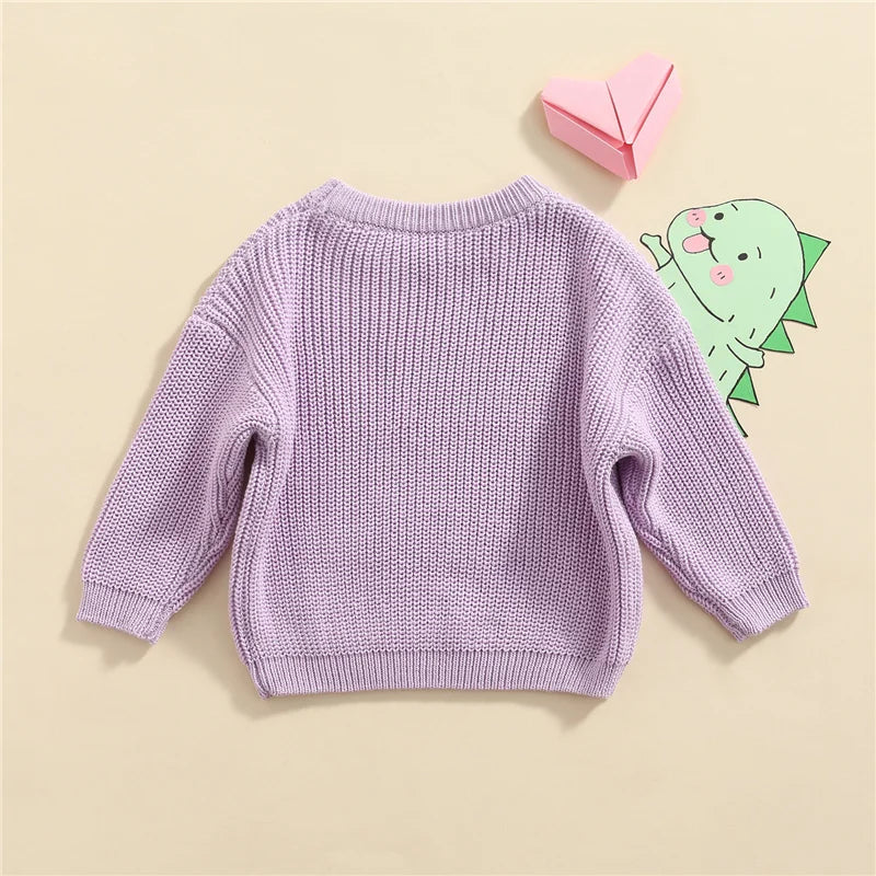 Cool colored knitted sweaters