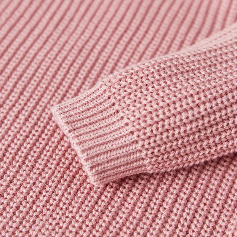 Cool colored knitted sweaters