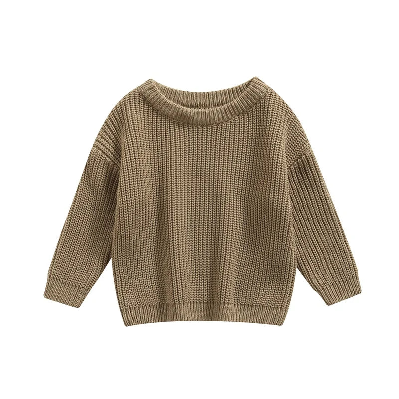 Cool colored knitted sweaters