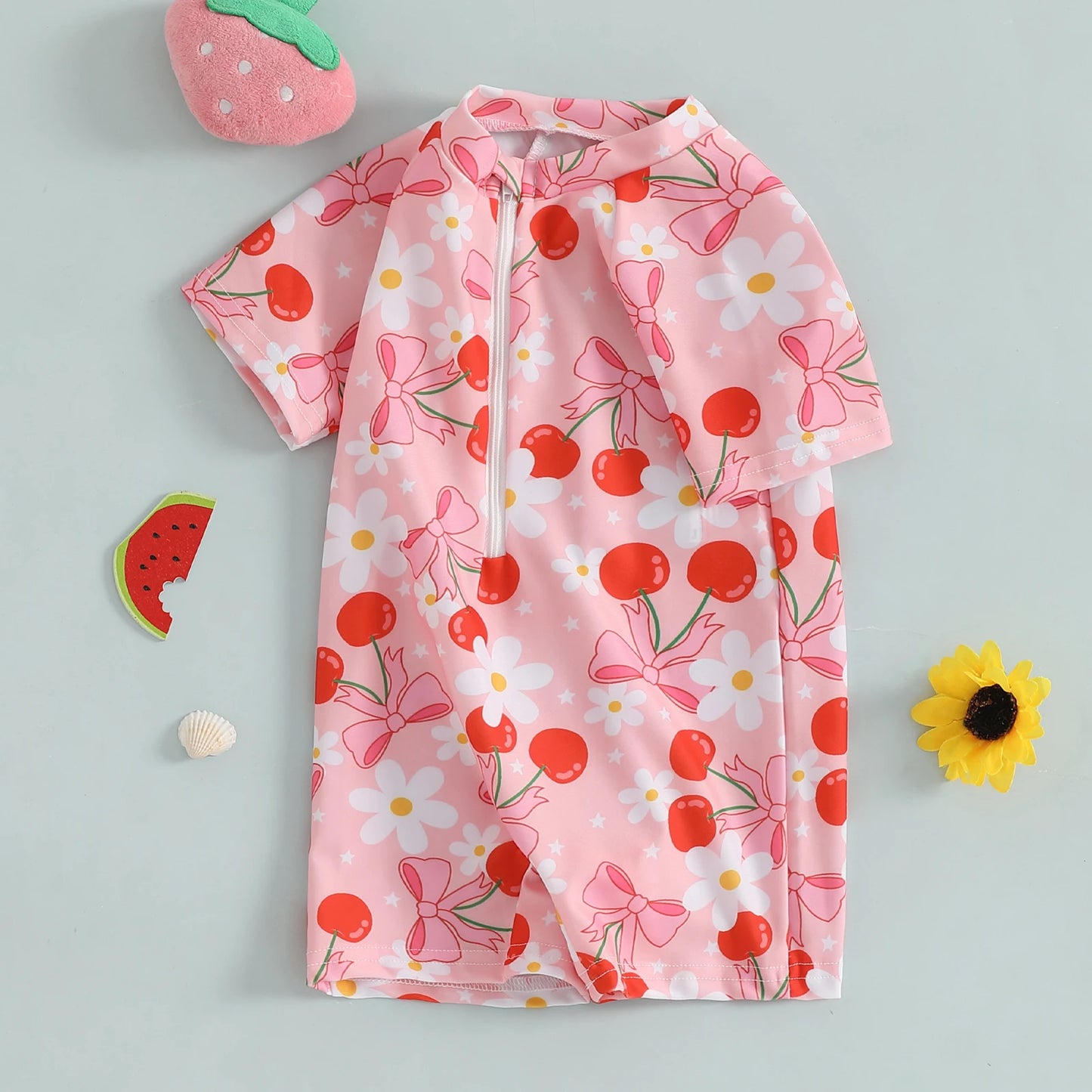 Cherry Bloom swim suit