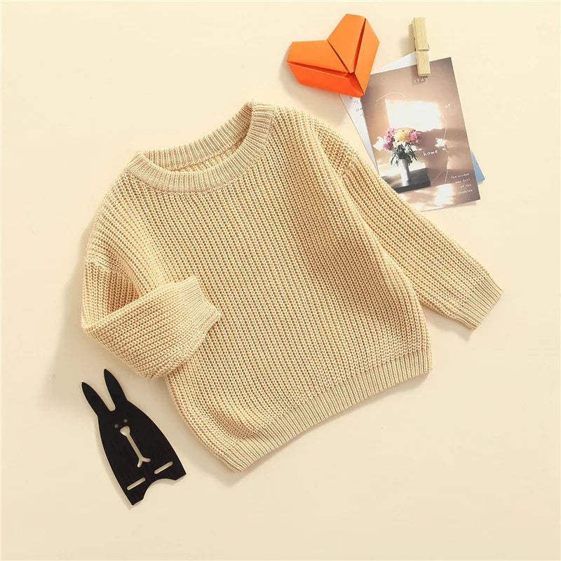 Cool colored knitted sweaters