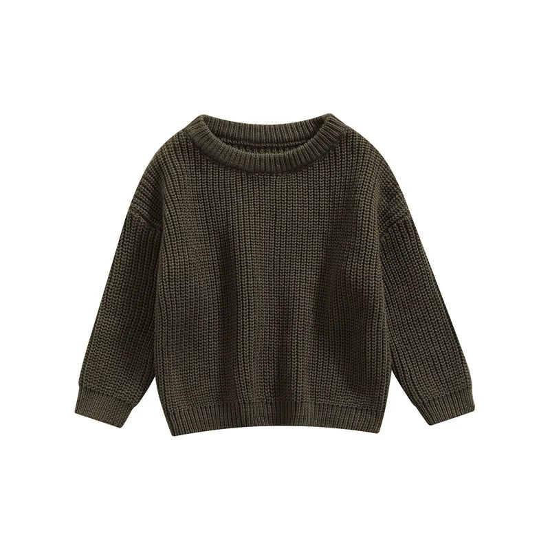 Cool colored knitted sweaters