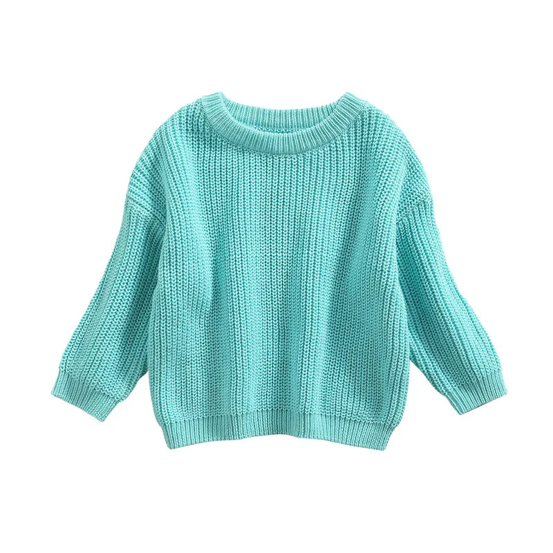 Cool colored knitted sweaters