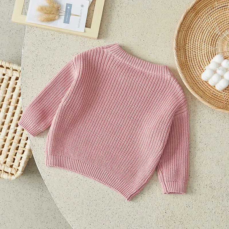 Cool colored knitted sweaters