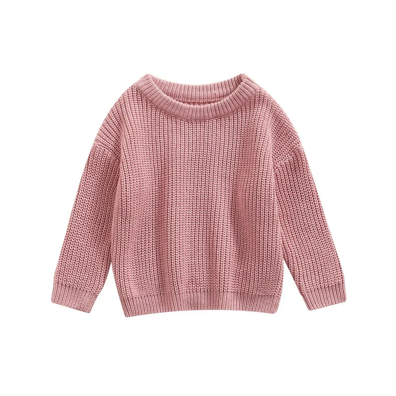 Cool colored knitted sweaters