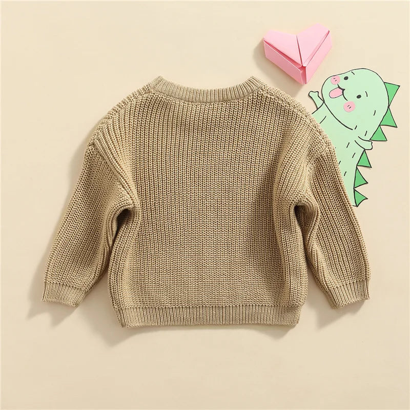 Cool colored knitted sweaters