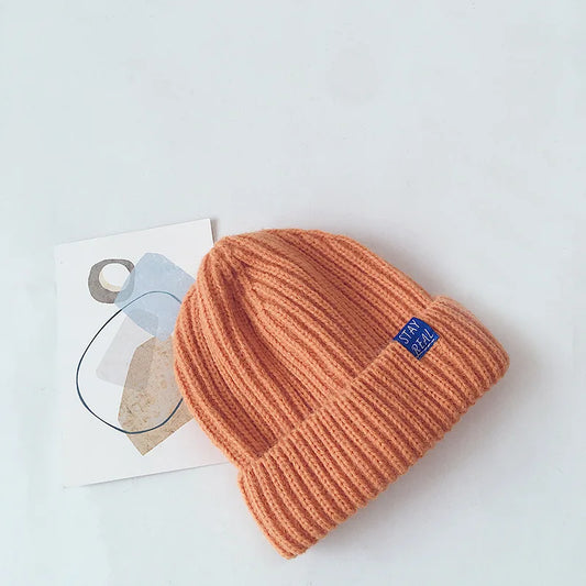 Stay real beanie -Orange-