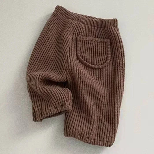 Ribbed shorts