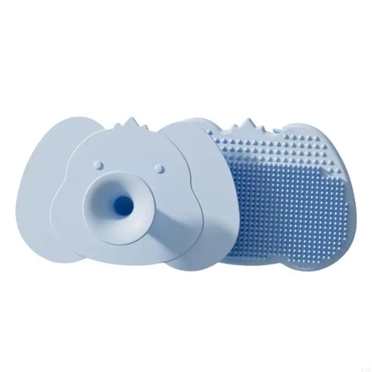 Silicone baby scrubber