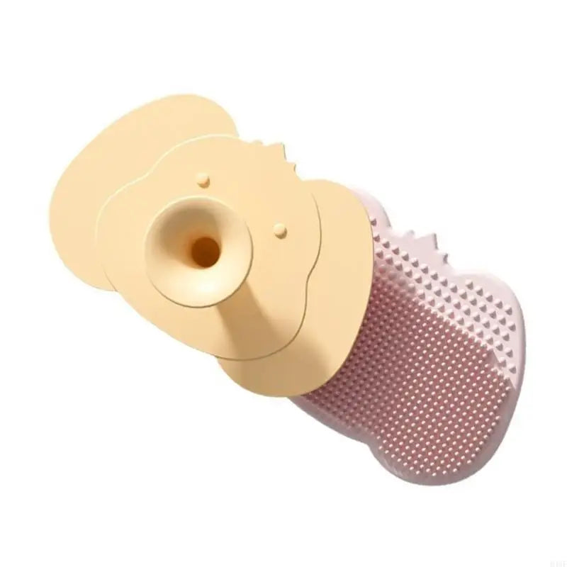 Silicone baby scrubber