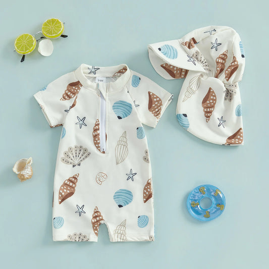 Sea shell swimsuit