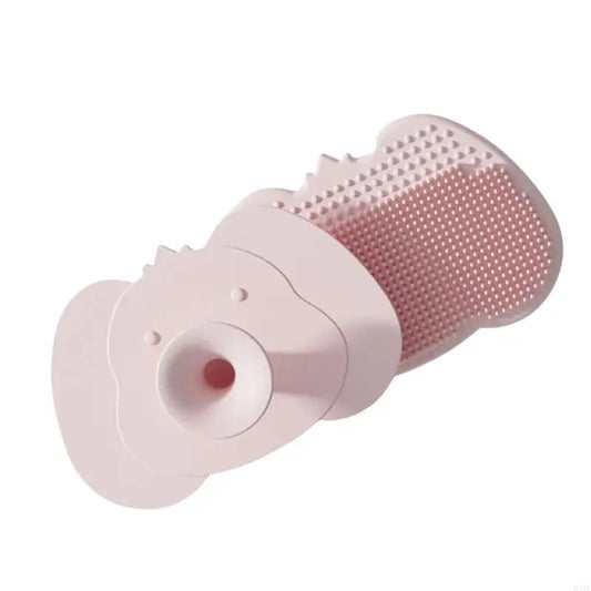 Silicone baby scrubber