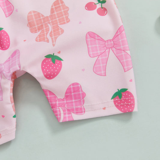 Berry sweet swim suit
